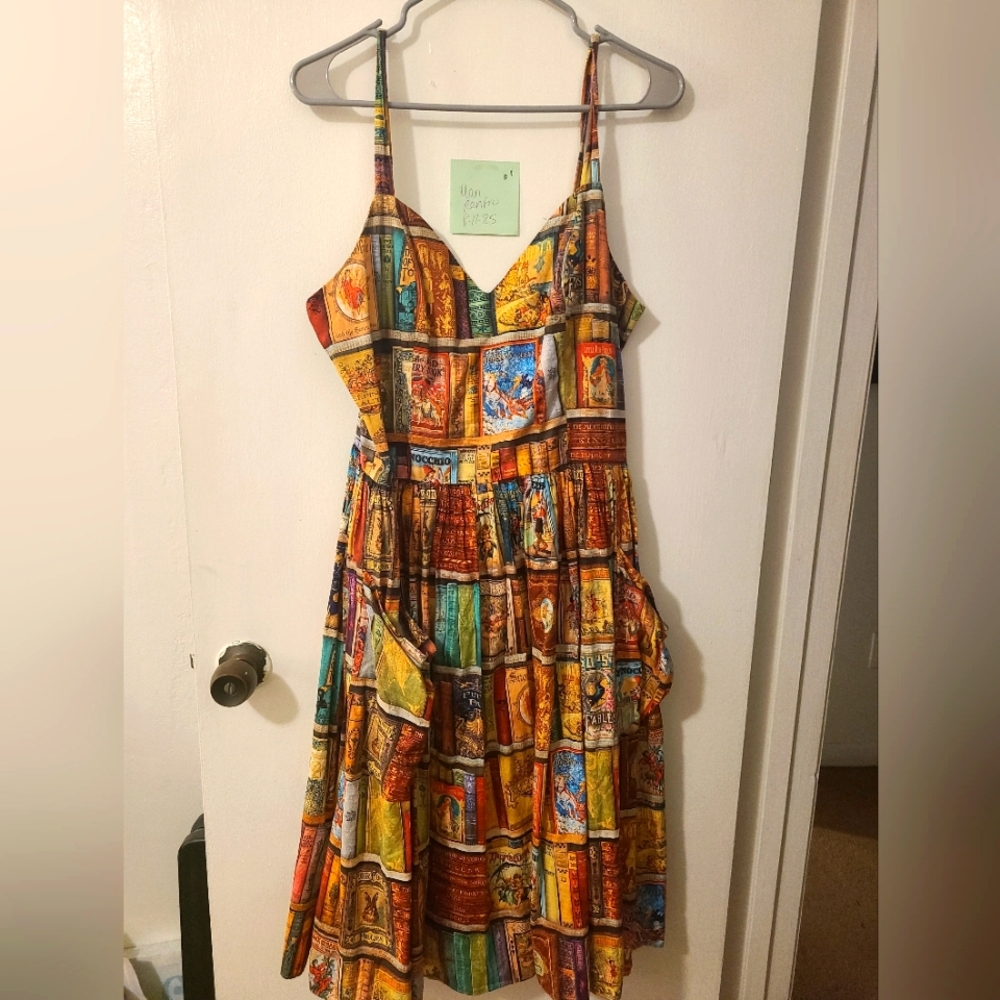 Bernie Dexter Fairy Tale Book dress XL